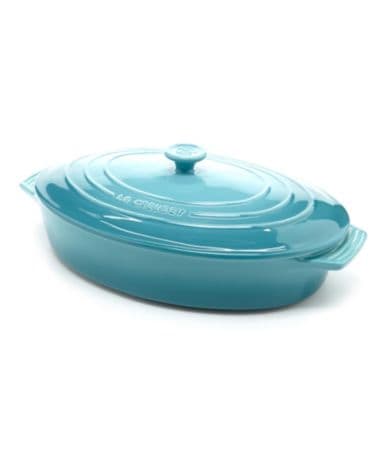 Le Creuset Signature 3.75Quart Oval Stoneware Casserole Dish with Lid