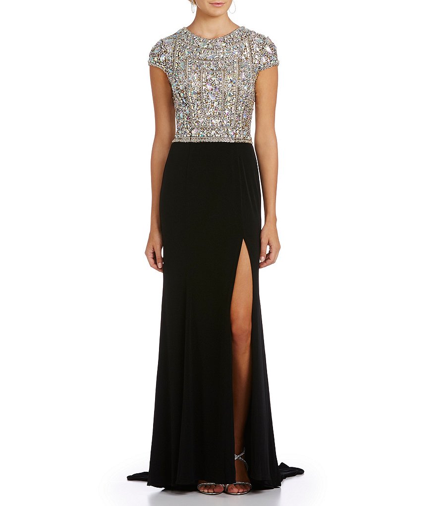 Terani Couture Black Dress