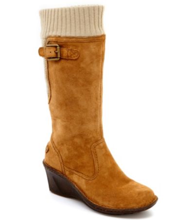 ugg tan wedges