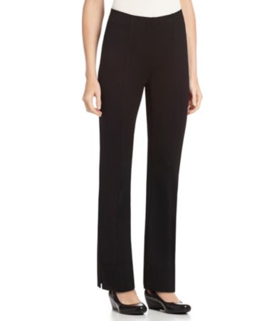 shop all investments investments pull on slim leg ponte pants print ...