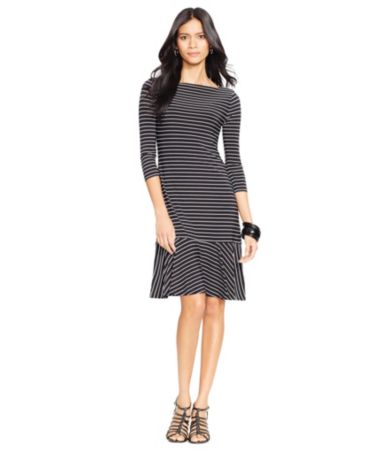 lauren striped dress