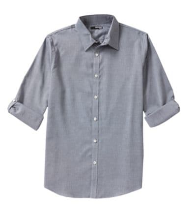 Murano Big and Tall Rolled-Sleeve Sportshirt | Dillards