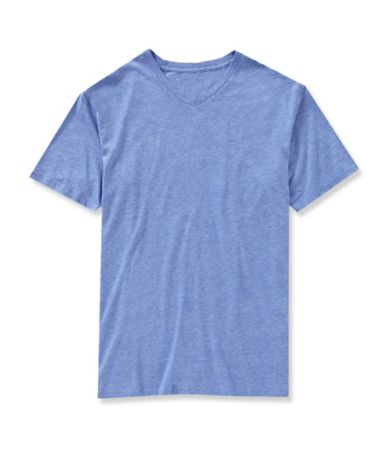 Roundtree  Yorke Big and Tall Heather V-Neck Tee | Dillards