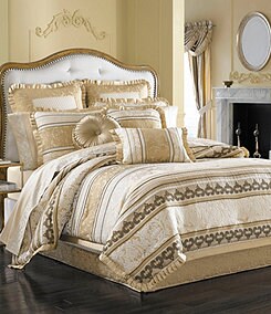 J. Queen New York Marcello Gold Bedding Collection