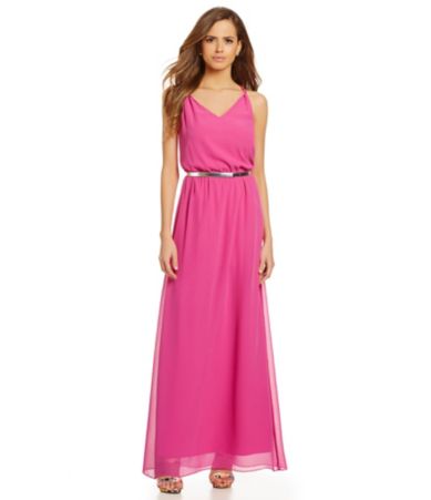 Gianni Bini Fan Fav Solimar Twisted-Strap Maxi Dress | Dillards