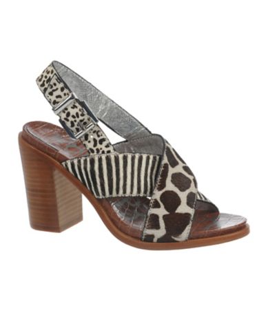 Sam Edelman Ivy Animal-Print Slingback Sandals | Dillards