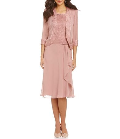 Le Bos 3-Piece Pebble Georgette Skirt Set