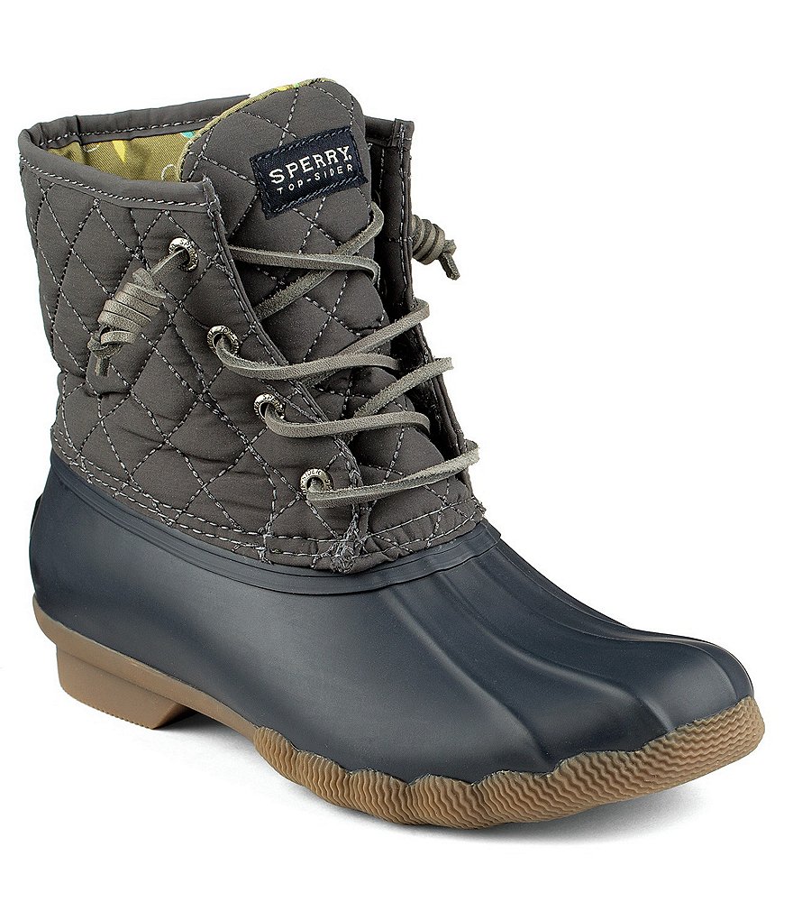 Sperry Saltwater Quilted Waterproof Cold-Weather Duck Boots | Dillards