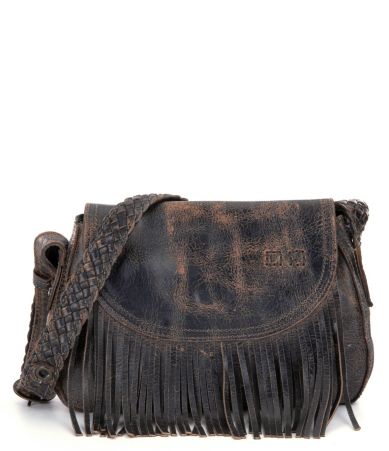 Bed Stu East End Fringe Saddle Bag Dillards