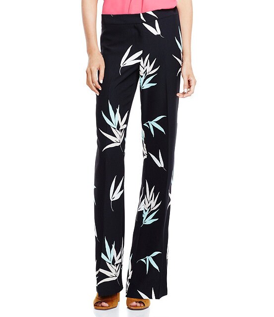 Vince Camuto Floating Leaves Flared Pant