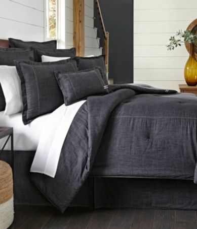 Cremieux Black Denim Comforter Dillards