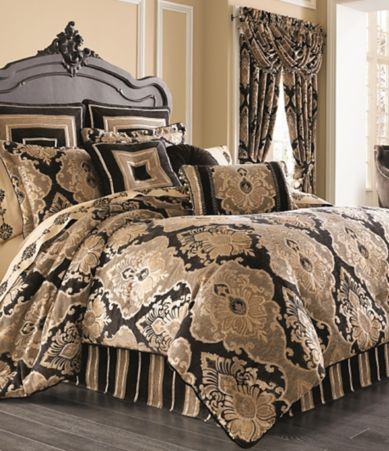 J. Queen New York Bradshaw Damask Chenille Comforter Set Dillards