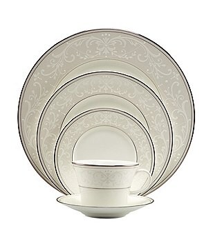 Nikko Pearl Symphony Scroll Bone China