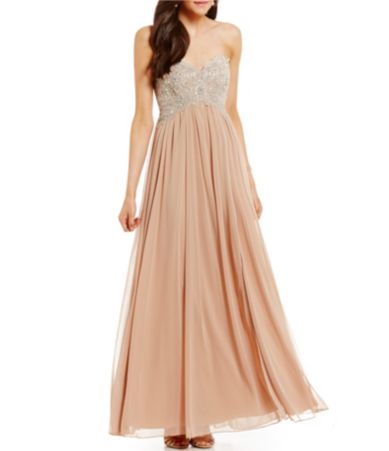 dillards junior formal gowns