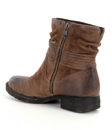 born taupe booties