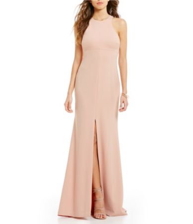 vera wang high neck halter