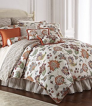 Rose Tree Lisburn Floral Jacquard Comforter Set