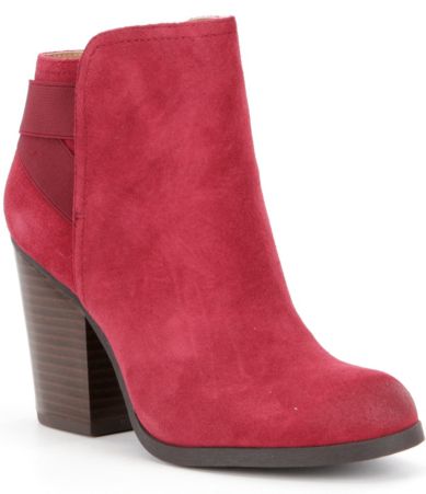 kenneth cole block heel boots