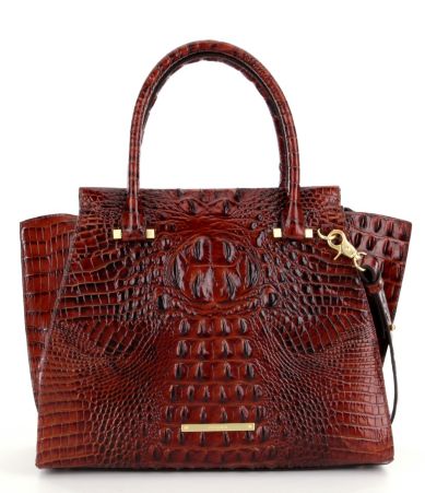 Brahmin Melbourne Collection Priscilla Satchel | Dillards