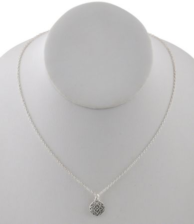 Calvary Sterling Silver JScroll Pendant Necklace Dillards