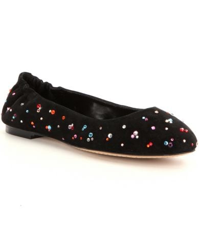 antonio melani suede flats