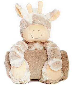 Elegant Baby Giraffe Huggie Blanket