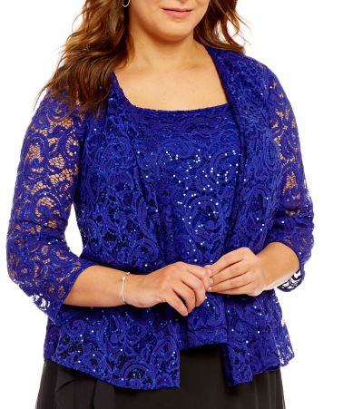 dillard's plus size tops