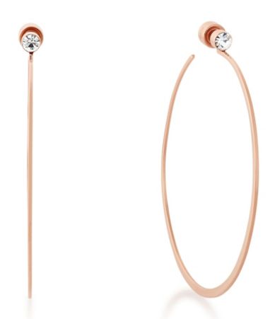 Michael Kors Petite Hoop Earrings Dillards