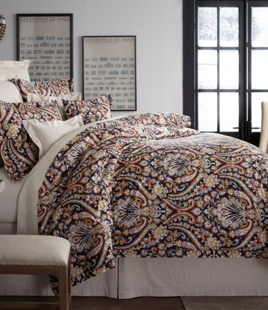 Villa by Noble Excellence Sophia Paisley Damask Cotton Comforter Mini