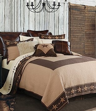 HiEnd Accents Star Ranch Reversible Quilt Mini Set