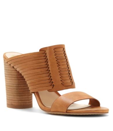 Vince Camuto Astar Woven BlockHeel Sandals Dillards
