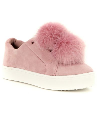 sam edelman leya pom pom sneakers