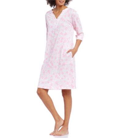 elaine miss nightgowns nightgown trimmed lace floral dillards