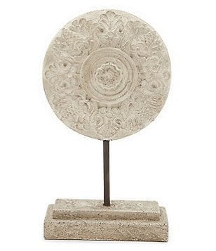 Southern Living Floral Medallion Ash Statue