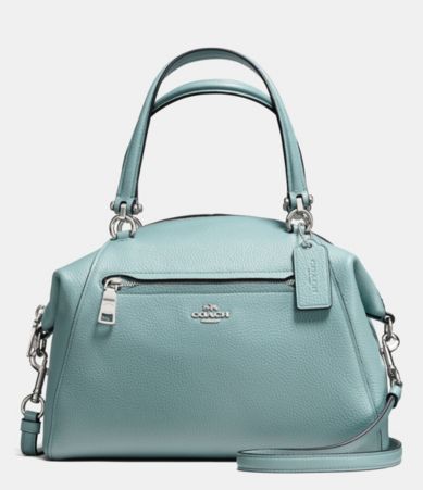 COACH PRAIRIE PEBBLE LEATHER SATCHEL Dillards