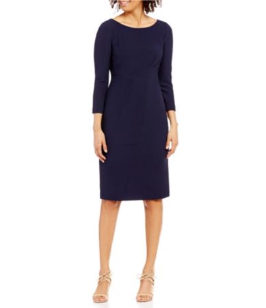 Antonio Melani Isolde Stretch Ottoman Sheath Dress Dillards