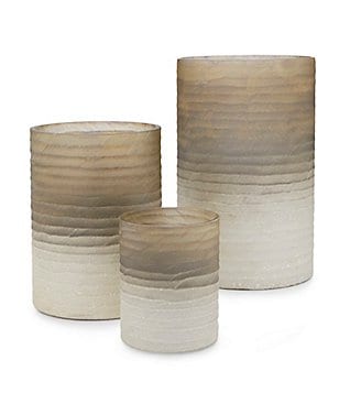 Noble Excellence Luster Ombré Glass Hurricane