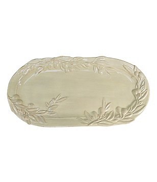 Artimino Glazed Oval Olive Tray