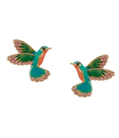 kate spade new york Scenic Route Hummingbird Stud Earrings Dillards