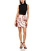 Color:Candy Pink - Image 3 - Sequin Pailette A-Line Mini Skirt
