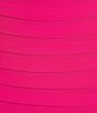 Color:Electric Pink - Image 5 - Jersey Knit Banded V-Neck Sleeveless Knee Length Sheath Dress