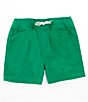 Color:Green - Image 1 - Little Boys 2T-6 Pull-On Twill Shorts