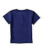 Color:Navy - Image 2 - Little Boys 2T-6 Short Sleeve Solid Henley T-Shirt