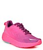 Color:Hot Pink - Image 1 - Danika Lace-Up Sneakers