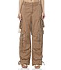 Color:Washed Walnut - Image 1 - Pascal Baggy Wide Leg Cargo Pants
