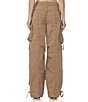 Color:Washed Walnut - Image 2 - Pascal Baggy Wide Leg Cargo Pants