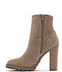 Color:Light Brown - Image 4 - Tianah Suede Booties