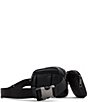 Color:Black - Image 2 - Zinka Solid Black Convertible Crossbody Belt Bag