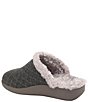 Color:Smoke - Image 3 - Comfee Quilted Mule Slippers