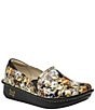Color:Paws Up - Image 1 - Debra Paws Up Dog Printed Leather Clogs